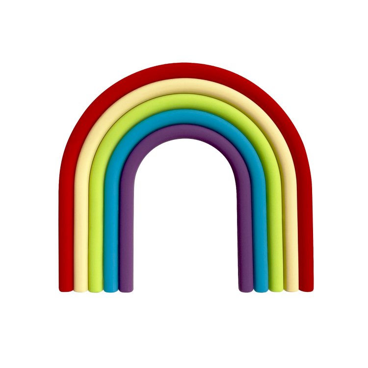Rainbow Cake Toppers Colorful Balls Cake Decorations for Wedding Baby Shower Girls Boys Birthday Party Supplies (Macaron)