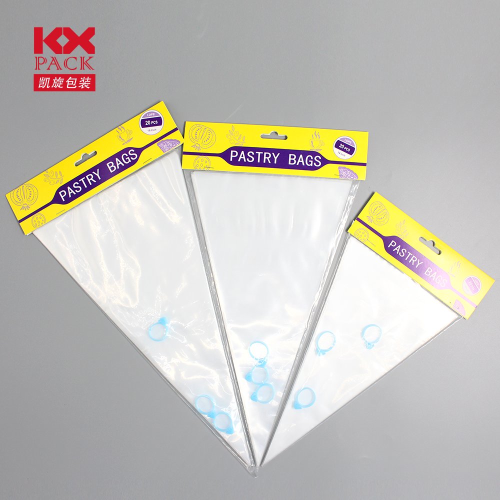 Premium Quality Disposable LDPE Icing Piping Bags Extra Thick Pastry Bag Pastry Tool Bag For Bakery