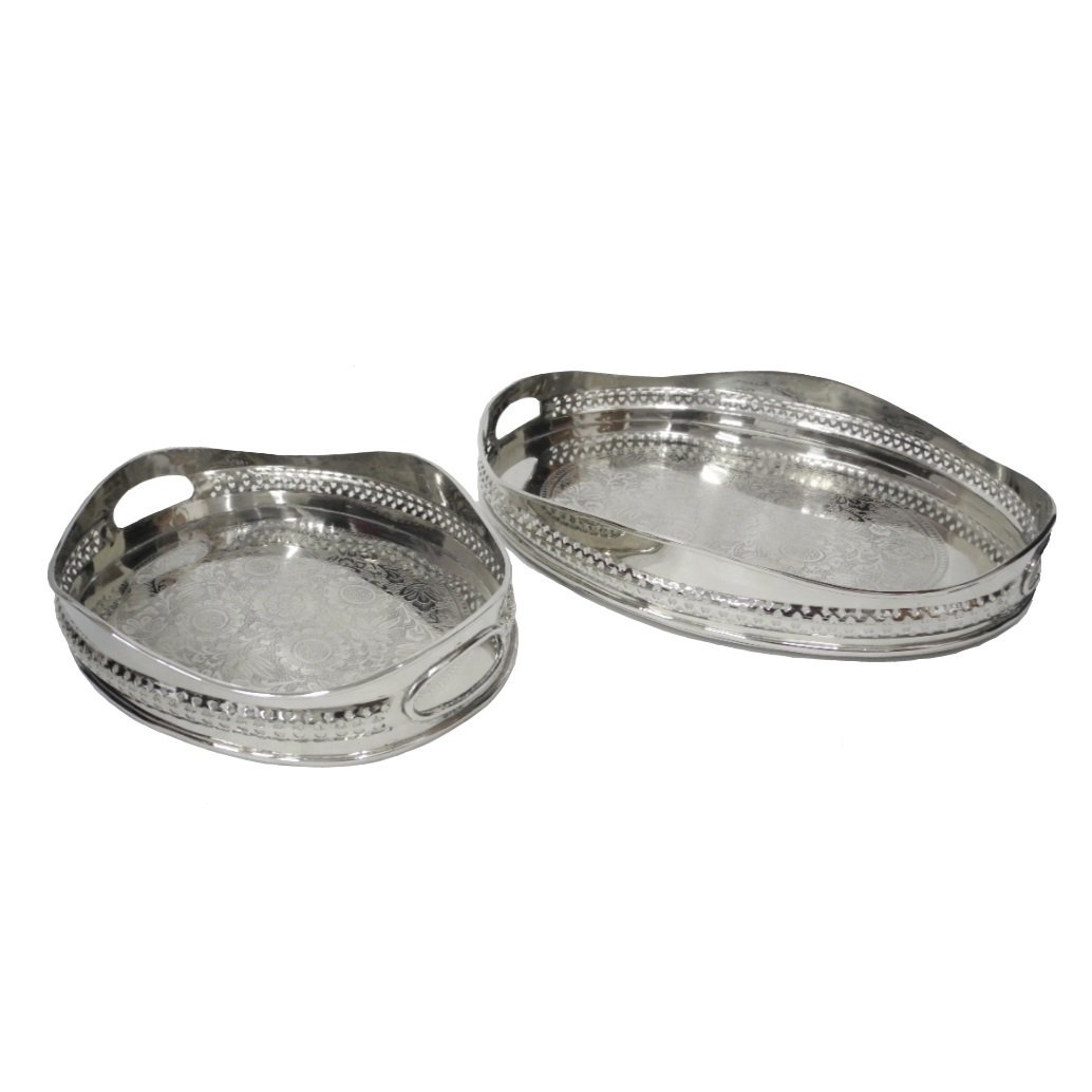 Eco-Friendly Rectangular Tray For Kitchen Catering Service Equipment Serving Tray For Food Coffee Tea Serving Tray