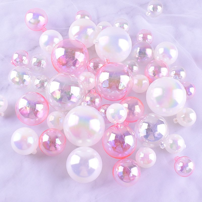 3pcs Colorful ball Happy Art Font Red Small Love Heart Cake Topper Birthday Party Dessert Decoration for cake Supplies