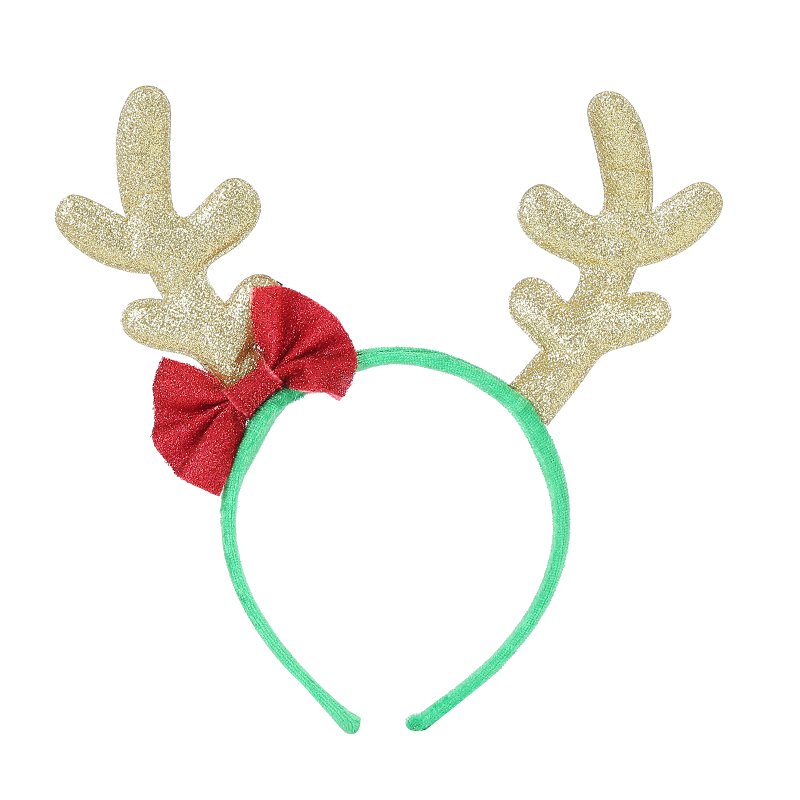 High Fashion headband customized christmas antler headband women with bow