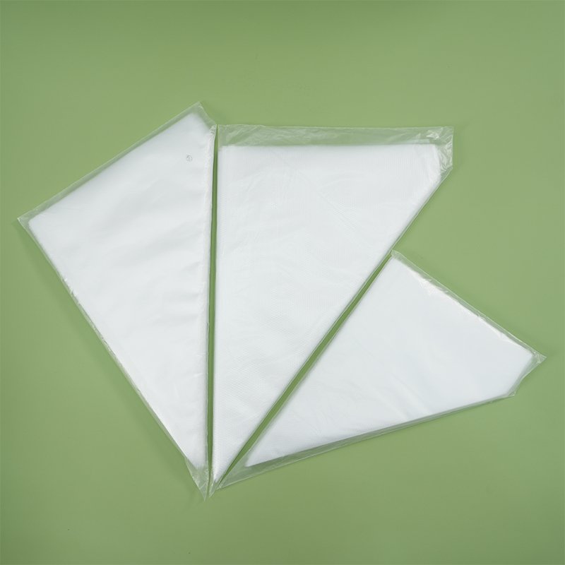 M 20*30cm High Quality Baking Supplies Icing Pastry Bag Cake Decorating Tools Transparent Plastic HDPE Disposable Orange