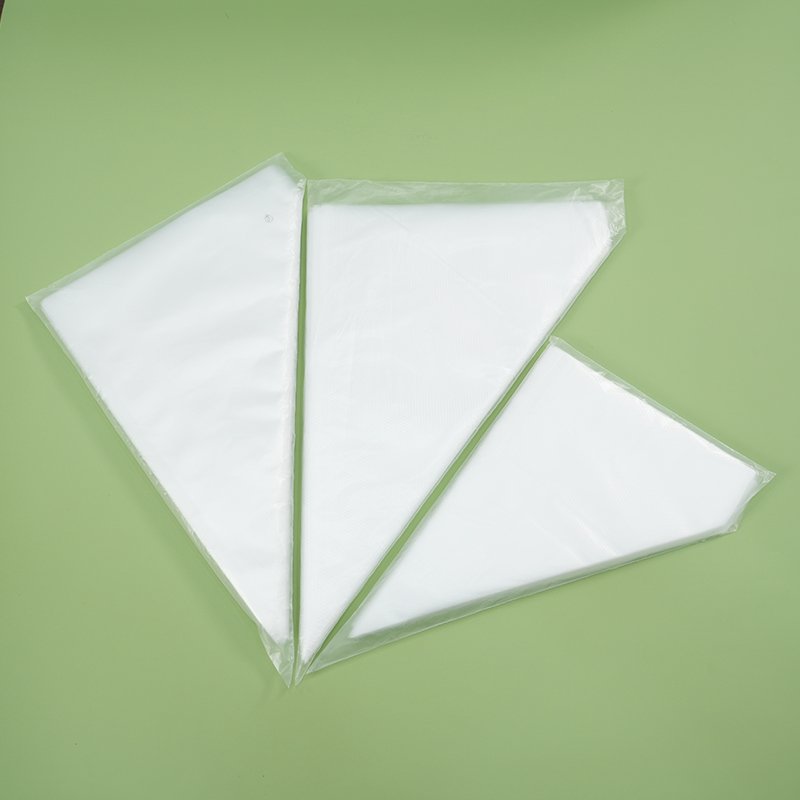 M 20*30cm High Quality Baking Supplies Icing Pastry Bag Cake Decorating Tools Transparent Plastic HDPE Disposable Orange