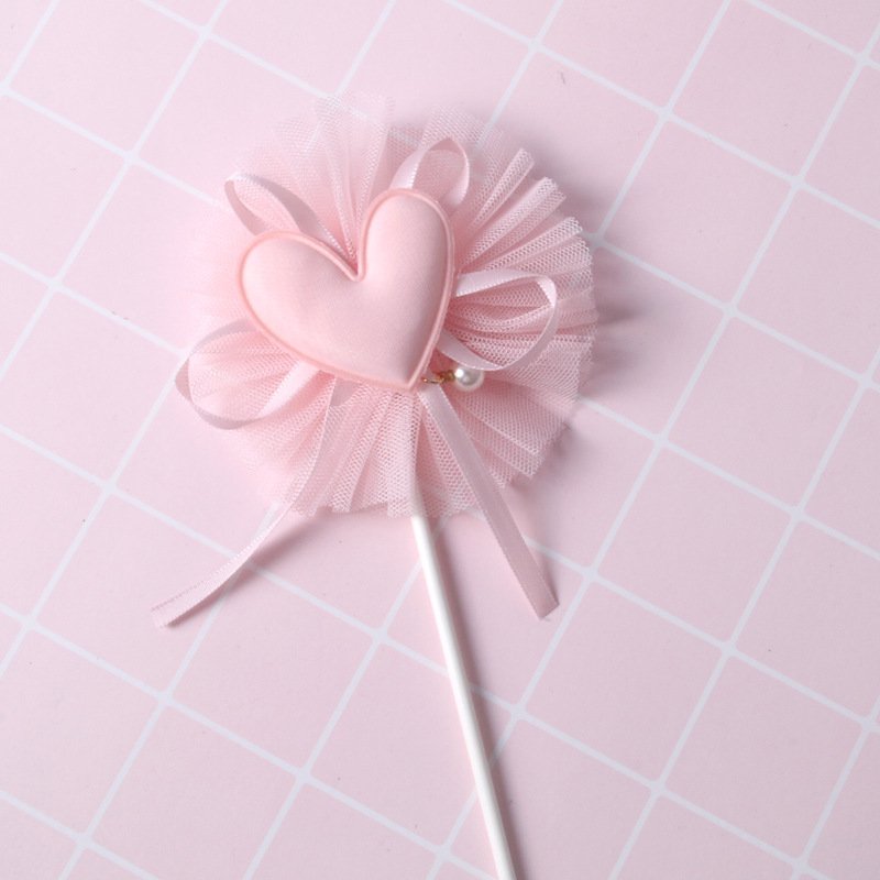 Good Quality Mini Crown Cake Topper Decorating Supplies Star Hheart Cake Decoration