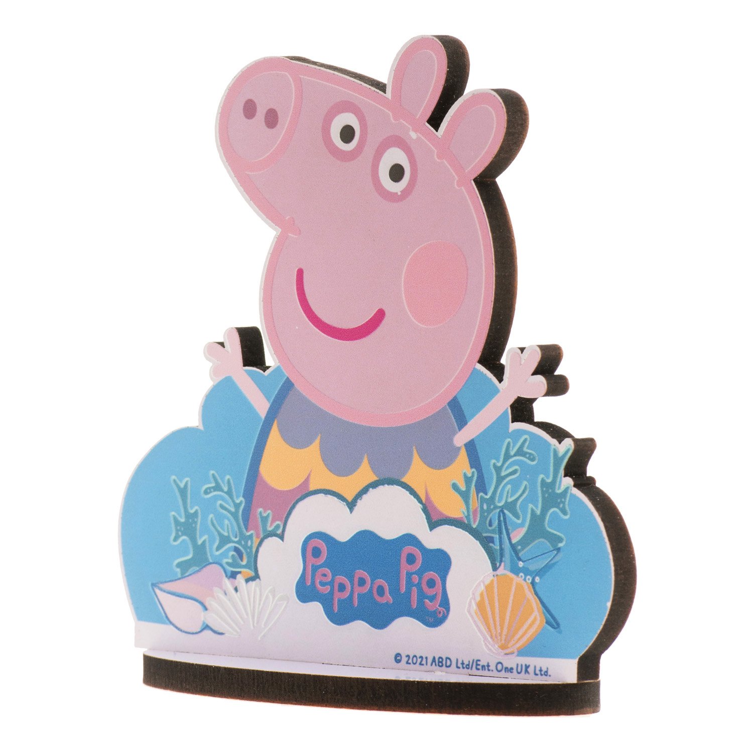 Dekora Brand Cake Accessories Decorations Supplies Box Of 4 For Peppa Pig Cake Topper Size 12X12.5Cm Perfect For Kid'S Cakes