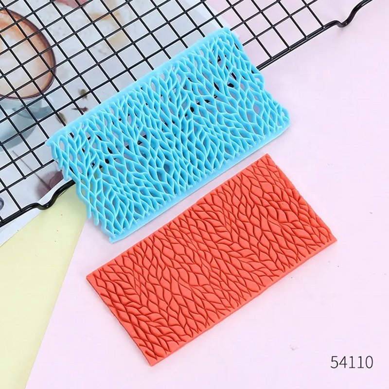 Different Patterns Cake Fondant Embossing Molds Lace Flower Cookie Biscuit Embosser Cutter Cake Decorating Tools