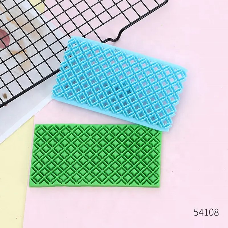 Different Patterns Cake Fondant Embossing Molds Lace Flower Cookie Biscuit Embosser Cutter Cake Decorating Tools