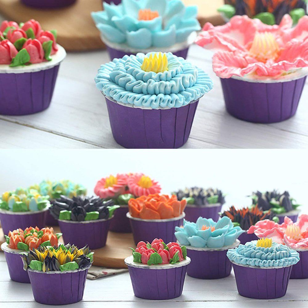 27 Pcs Russian Piping Tips Set 12 Flower Nozzles Icing Tips for Cake Decorating Tips Kit