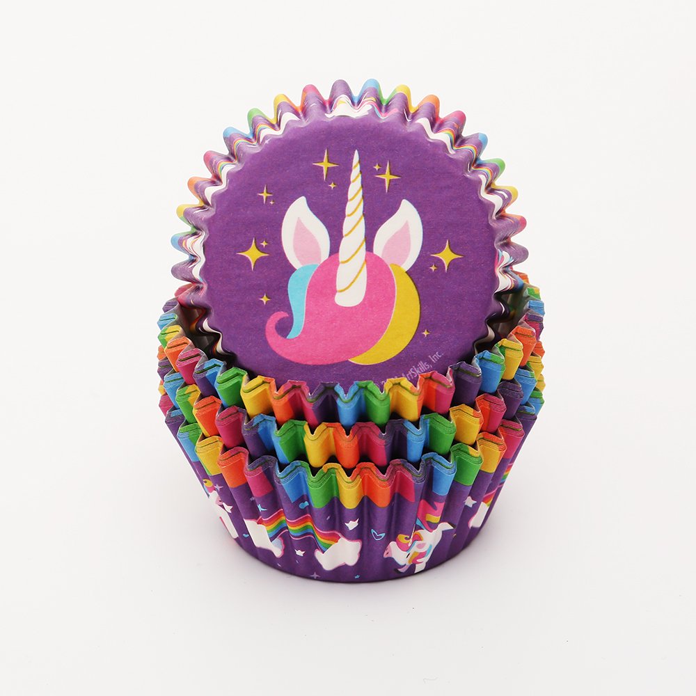 China YIWU Unicorn Cake Cupcake Topper disposable Toothpick Portable new years eve Party Decoration Ornament Supplies