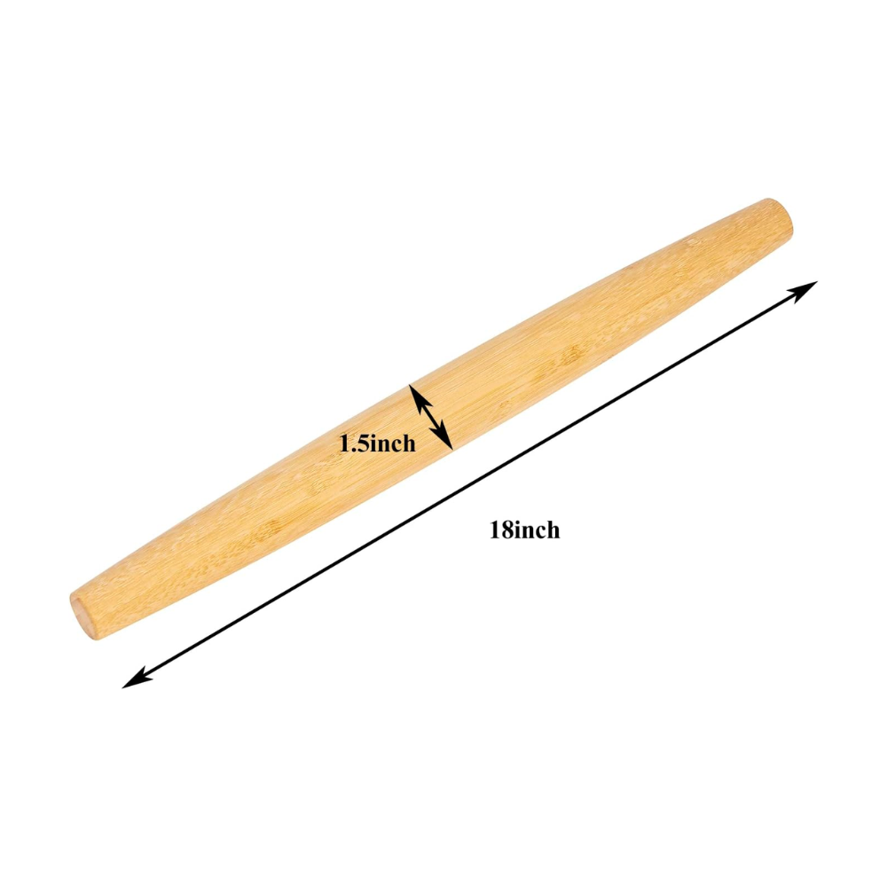 Best selling Classic Rolling Pins Bamboo Wooden Rolling Pin for Baking Needs Kitchen Utensils Sets Wholesale from Vietnam
