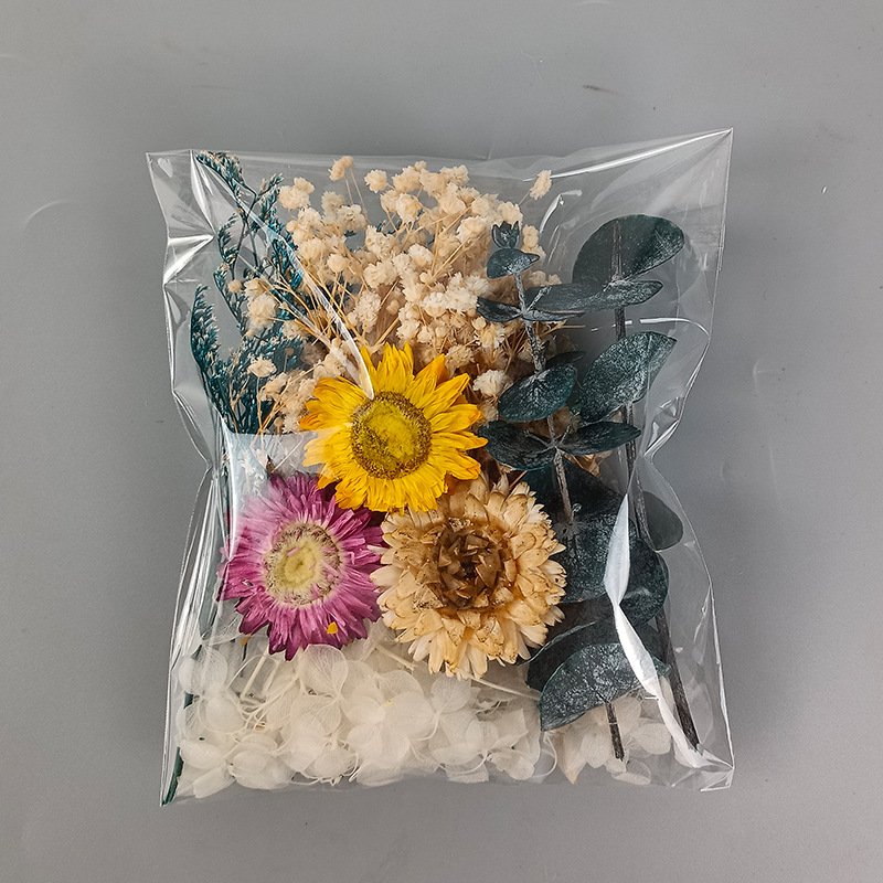Hot Sale Dry Flower Bag Floral Cakes Decorating Plants Eternal Dry Plants Natural Flower Bakery Supplies