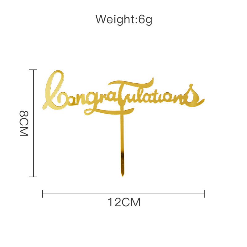 Season Graduation Integrations You Got It Acrylic Cake Topper Grad Theme Topper Good Quality Party Decoration