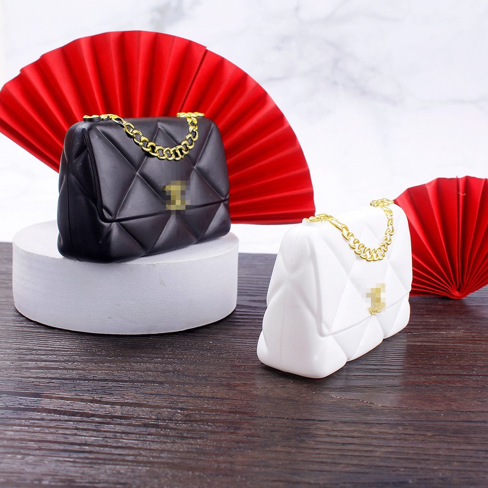 Cake Topper Plastic Mini Bag Cake Decoration Goddess Day Fragrant Grandma Bag Mothers Day Ornaments Cake Decorating Supplies