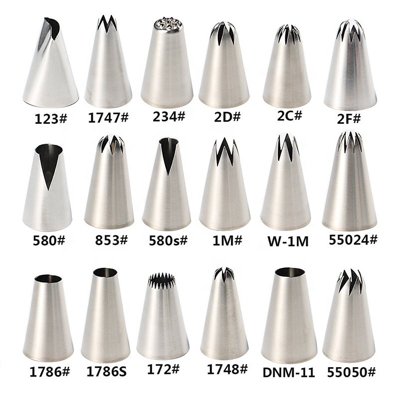 Custom Logo Wilton Nozzle 2F Cake Baking Decorating Tools