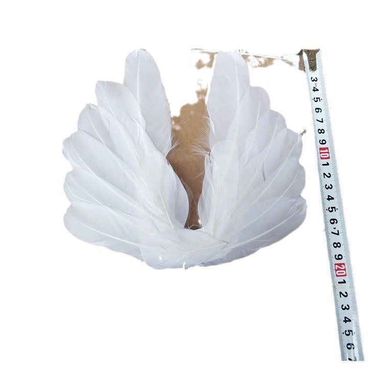 Hot selling Black White Pink Red Feather Insert Baking Supplies Beautiful Angel Wings Wedding Birthday Cake Toppers
