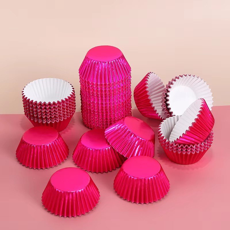 Factory Price Aluminum foil cupcake liners baking cup Disposable Muffin Cups