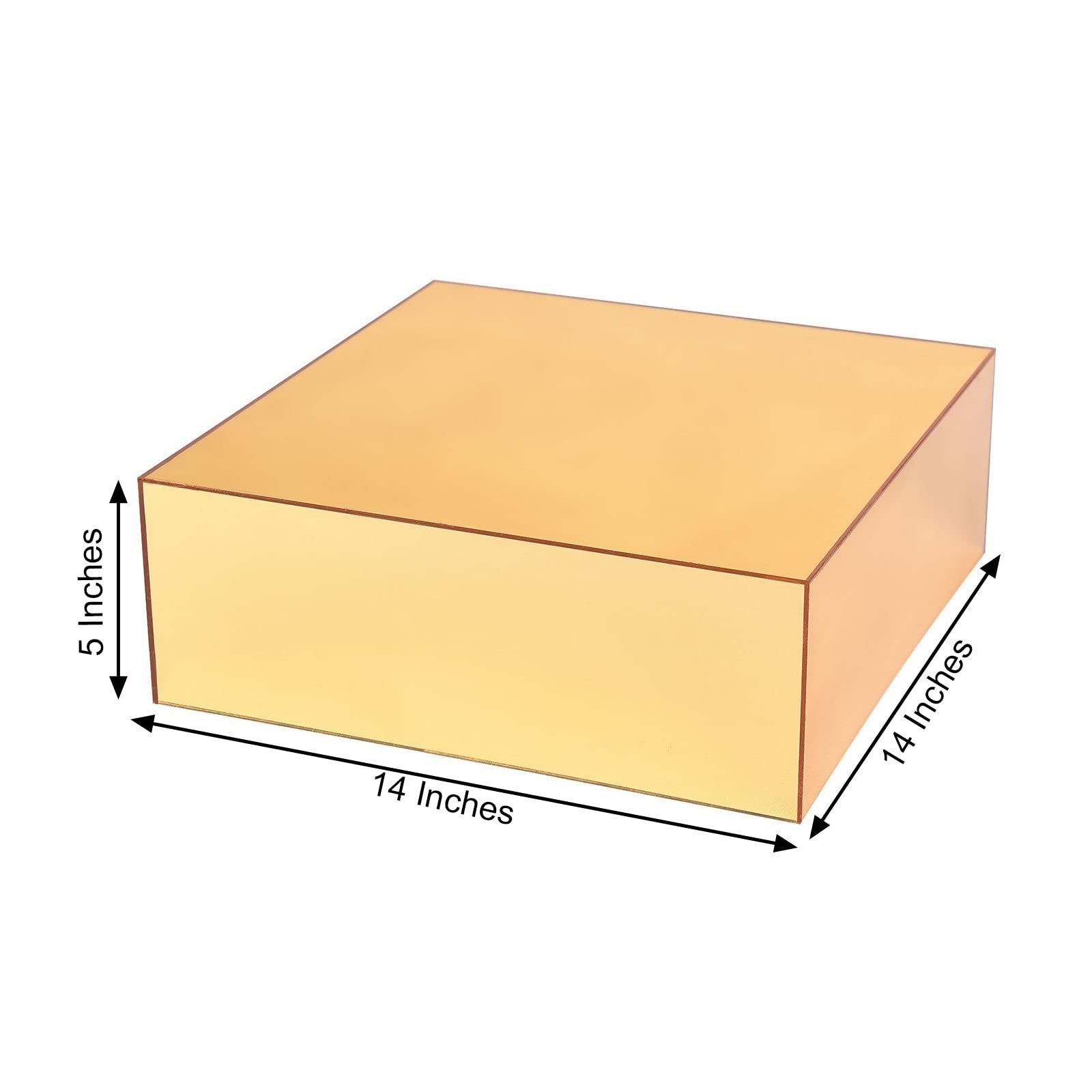 Factory wholesale Square birthday cake decorating supplies acrylic box Acrylic Cake Box Stand for Wedding Birthday and Party