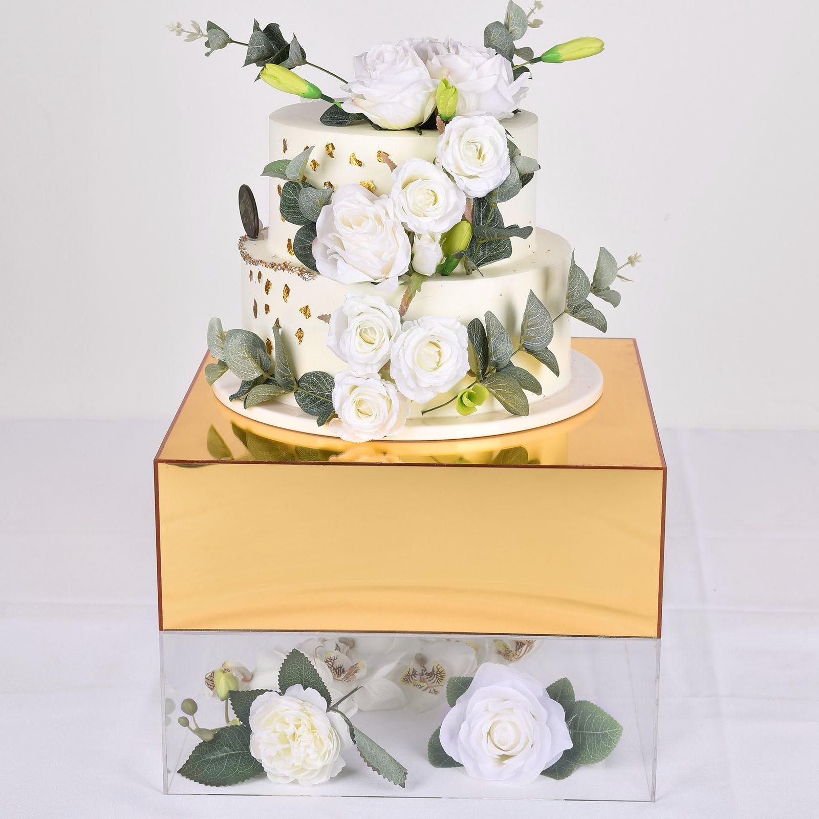 Factory wholesale Square birthday cake decorating supplies acrylic box Acrylic Cake Box Stand for Wedding Birthday and Party