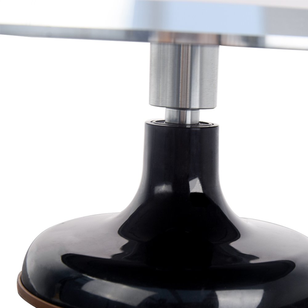 Factory Directly Professional Rotating 12 Inches Polish Aluminium Alloy Revolving Decorating Stand For Baking