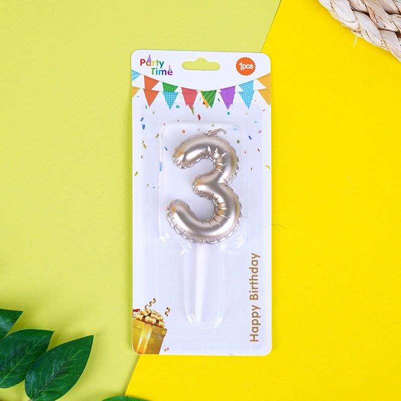 Happy Creative Birthday Number Sparkler Candle Cake Decoration Supplies Wedding Party Paraffin Wax Lucky Candles
