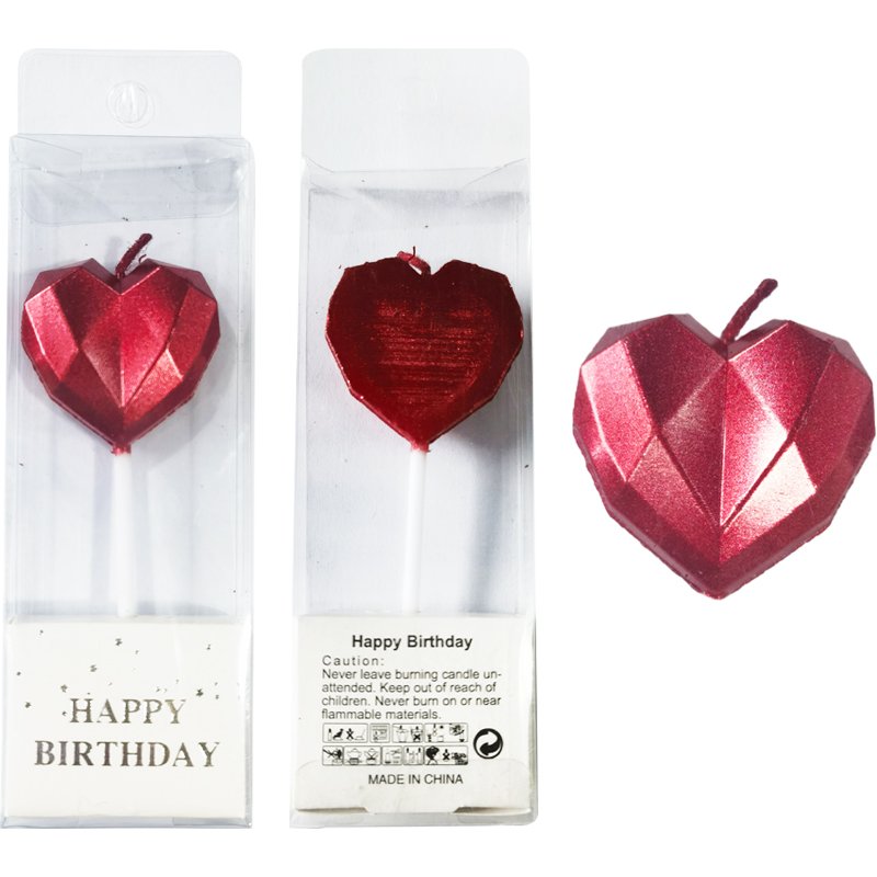 Cake baking decoration creative party decoration supplies individually packaged romantic love candle decorations