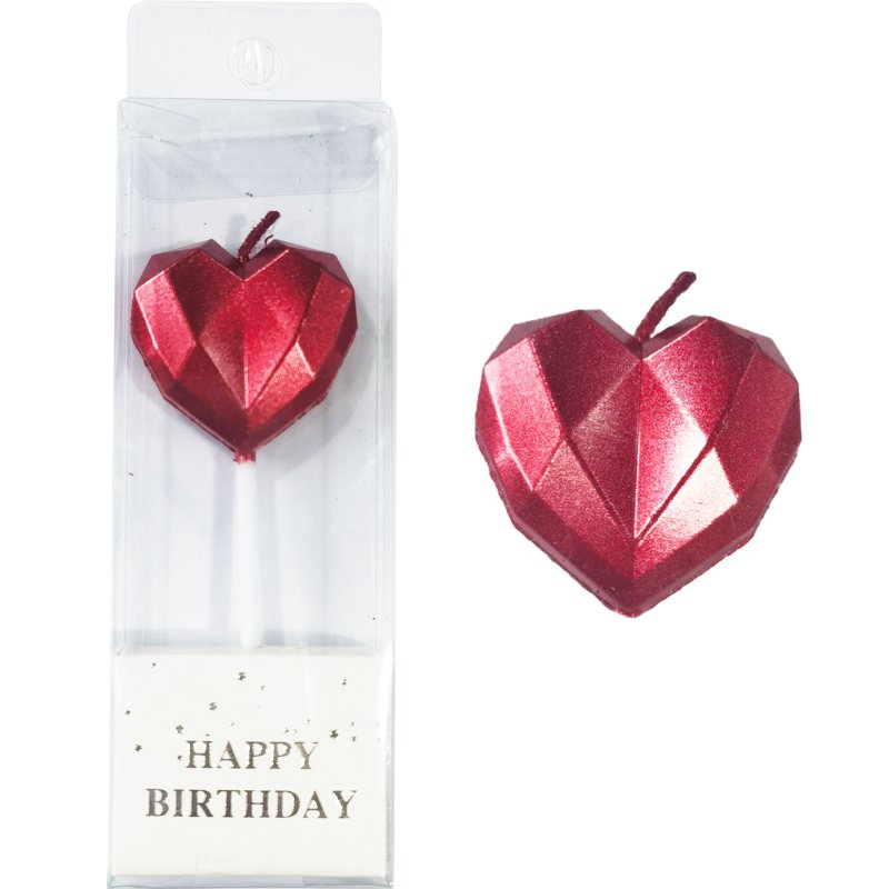 Cake baking decoration creative party decoration supplies individually packaged romantic love candle decorations
