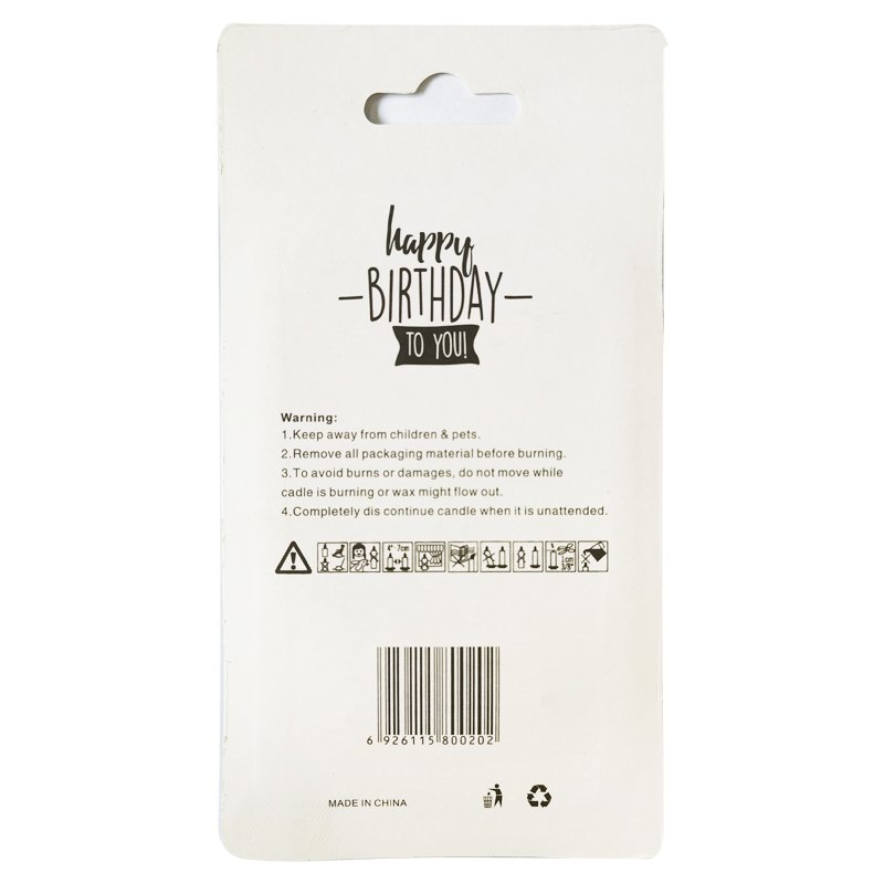 Wholesale Happy Birthday Sparkler Candles for Cake Decorating for New Year Father's Day Valentine's Day Parties