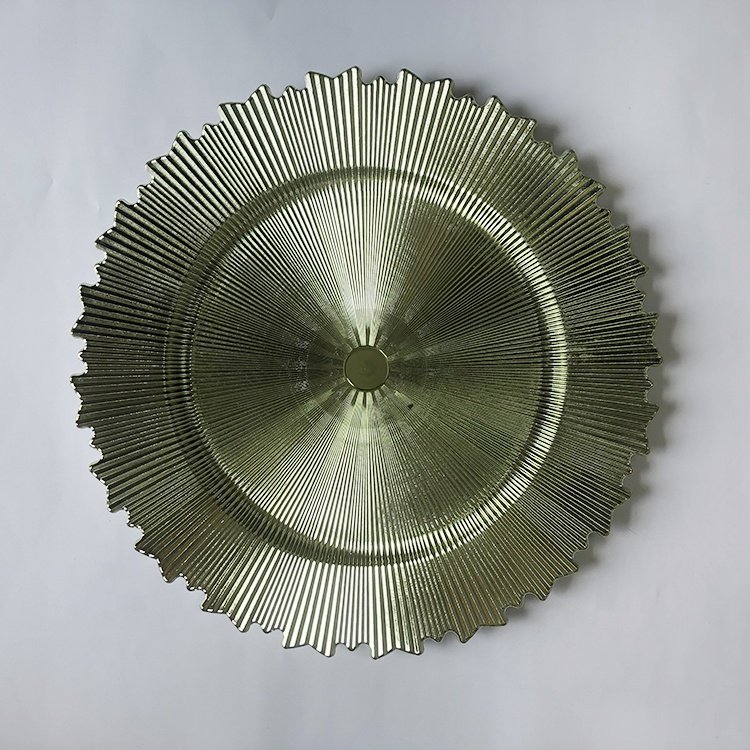 High Quality Plastic Decorative Dinner Party Decorations Serving Plates