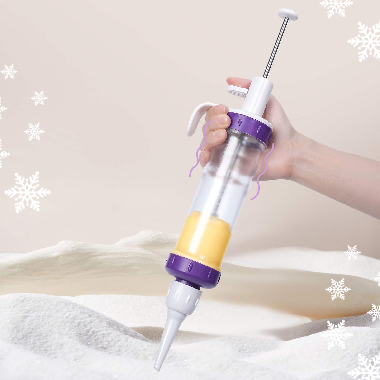 High Quality Plastic Decorating Cake Gun Set Cookie Cake Baking Tools Kitchen Gadgets Baking Cake Tools