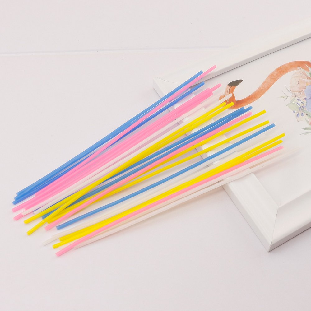 Factory Price Super Slim Multi- Color Spiral Re-lighting Birthday Cake Candles