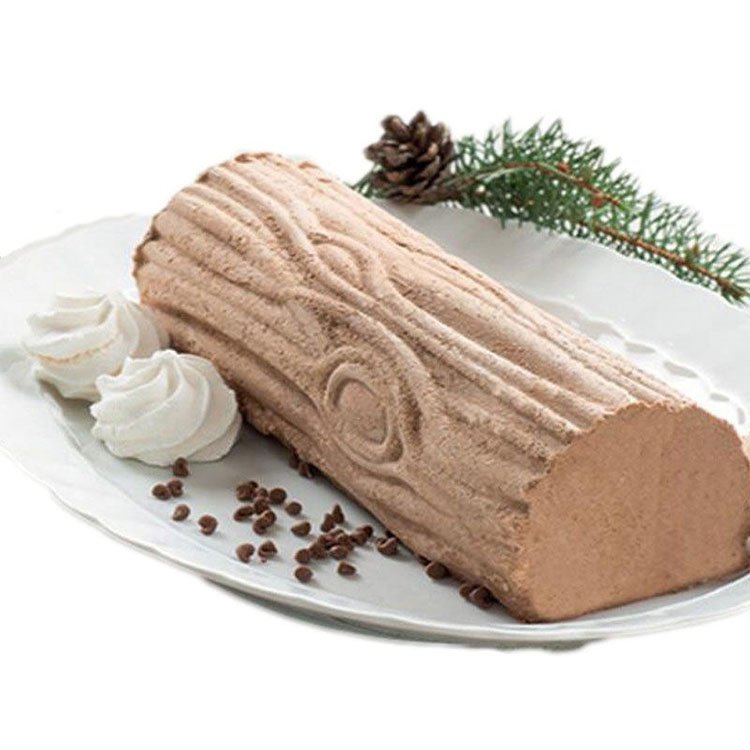 Swiss Roll Textured Mat Christmas Mousse Cake Silicone Mold DIY Swiss Roll Dessert Soap Candle Baking Accessories Decoration