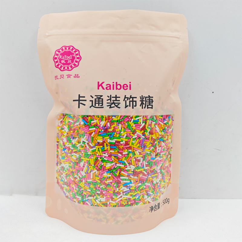 5kg Halal Edible decorations short Jimmies cake suppliers sugar sprinkles Sugar Sprinkles Mix cake sprinkles Bakery Supplies