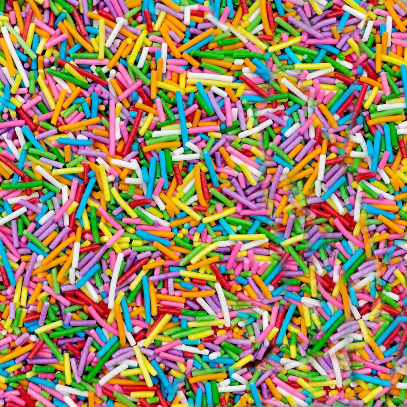 5kg Halal Edible decorations short Jimmies cake suppliers sugar sprinkles Sugar Sprinkles Mix cake sprinkles Bakery Supplies