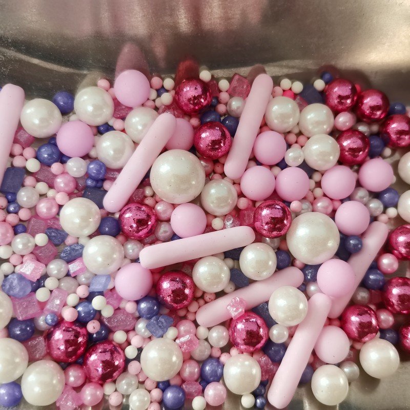 500g metallic gold silver color beads rods mixed sprinkles wholesale candy supplies cake decorating supplies