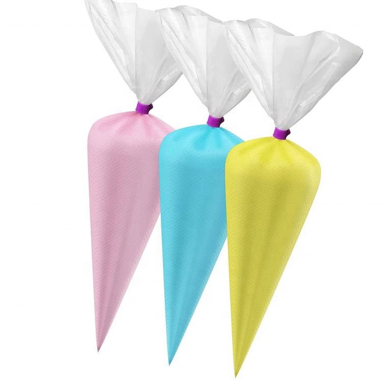 Wholesale 100pcs/bag Food Grade Piping Bags Icing Fondant Cake Cream Decoration Disposable Pastry Bag