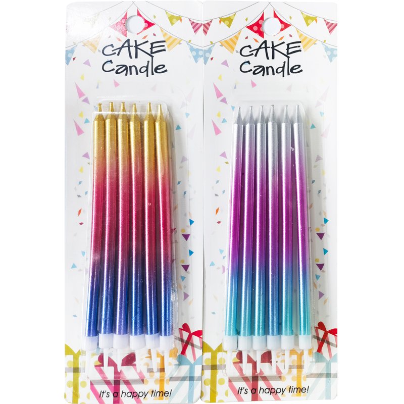2024 Bulk Packing Manufacturer Hot Selling Cheap Cost Birthday Cake Decoration Spiral Candles For Cupcake