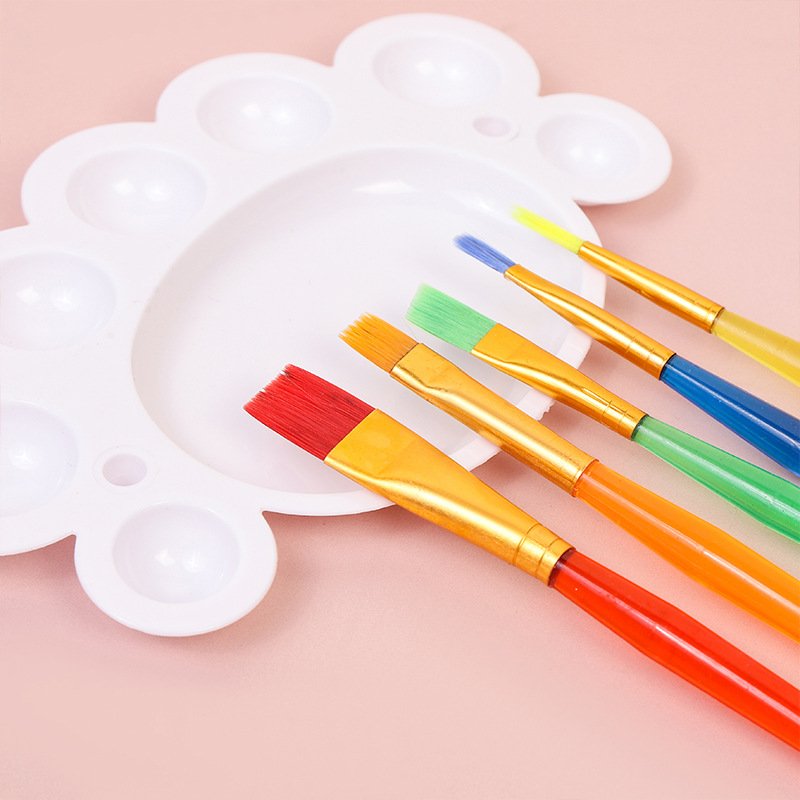 Wholesale 6pcs DIY Fondant Cake Art Pen Nylon Paint Brush Set Cake Decorating Supplies for Baking Tools