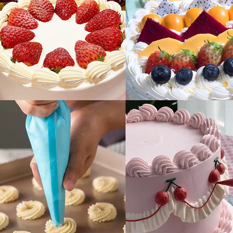 69 pcs pastry Bags Icing Tips Piping Bags Tips Frosting Piping Kit Cake Decorating Supplies