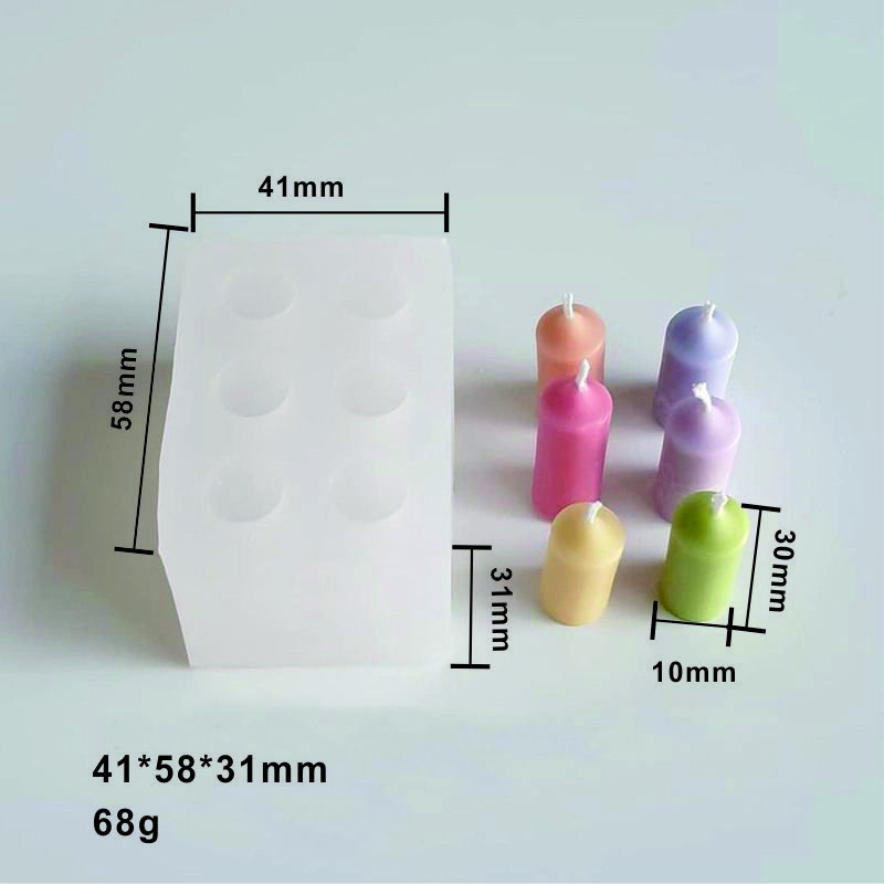 Early Riser Cute Little Bear Silicone Candle Mold Cake Decorating Supplies Soap Mold Plaster Home Decor Resin Molds