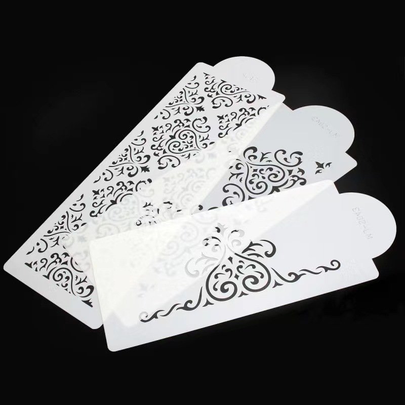 wholesale stencils for cake decoration birthday party supplies New Hot Cake Baking Pastry Tools cake stencils