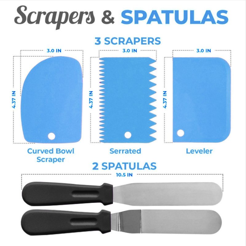 Hot Sale 243 pcs Cake Decorating tools Cake Decorating Supplies Cake rotating turntable Supplies
