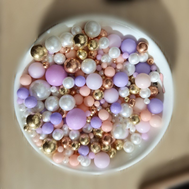 Frosted sugar beads matte sprinkles pastel sprinkles edible cake sprinkles edible decorations