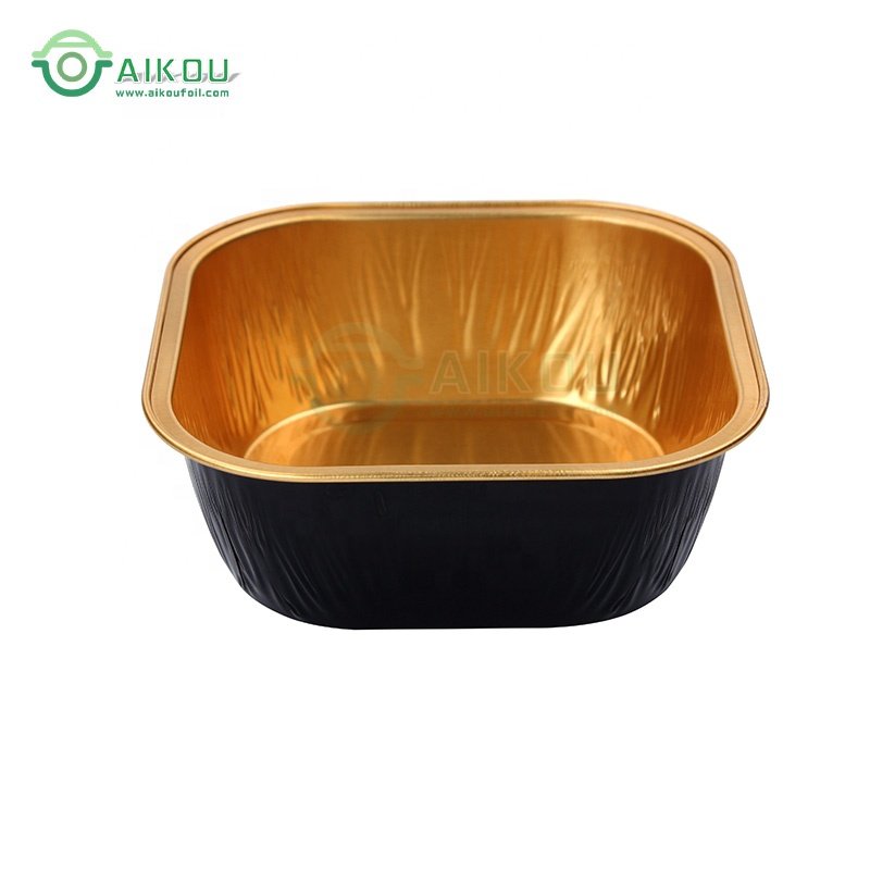 Baking nonstick bakeware mold tools Gold square cake decorating tools supplies metal baking equipment cake tools and equipment