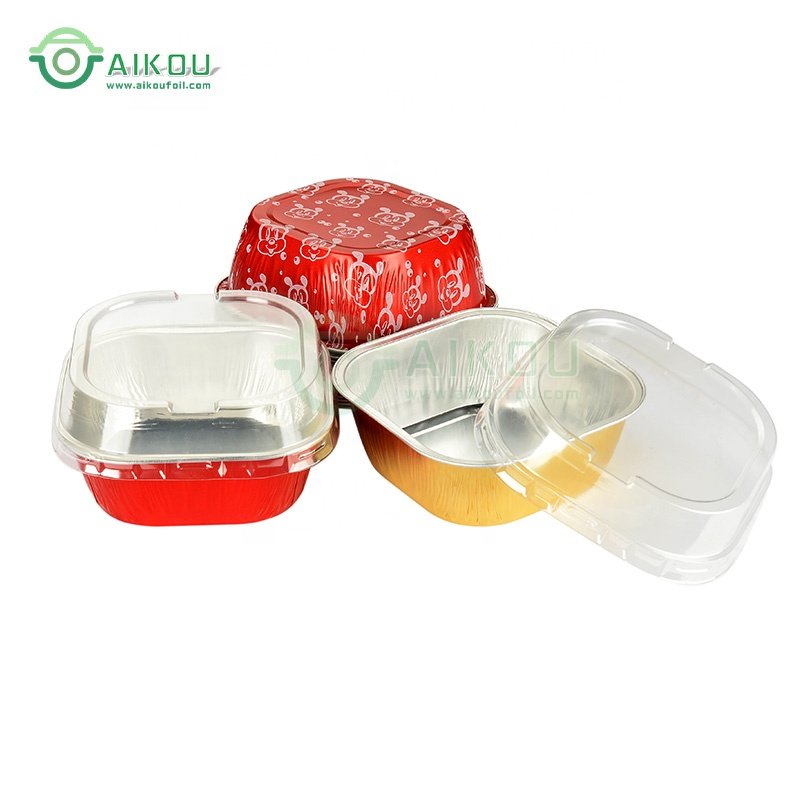 Baking nonstick bakeware mold tools Gold square cake decorating tools supplies metal baking equipment cake tools and equipment