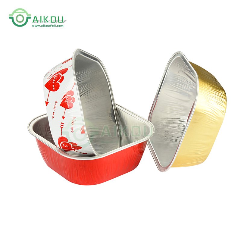 Baking nonstick bakeware mold tools Gold square cake decorating tools supplies metal baking equipment cake tools and equipment