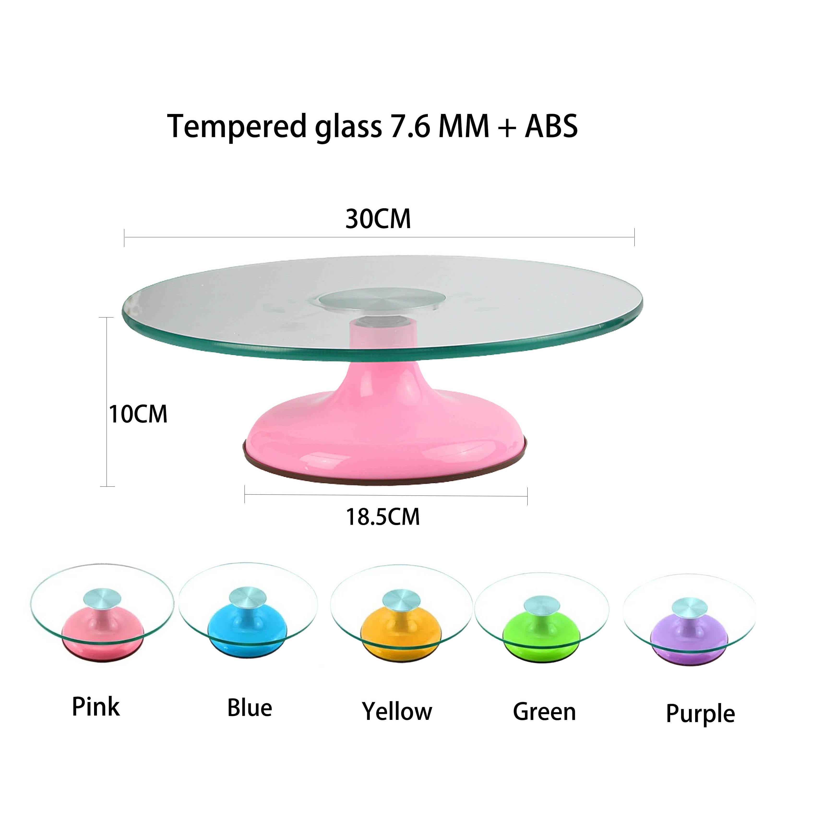 Factory direct sale cake supplies design material round decorating cake turntable for cake