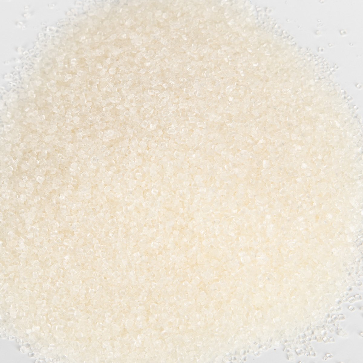 White Sanding Sugar White Edible Sugar Sprinkles Edible Sanding Sugar in Handheld Container For Cakes Cupcakes Cookies