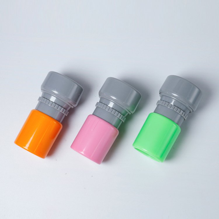YS HA23 Cartoon Small Round Seal Teacher Comments Reward Color Light Sensitive Seal QC Seal Material Tools
