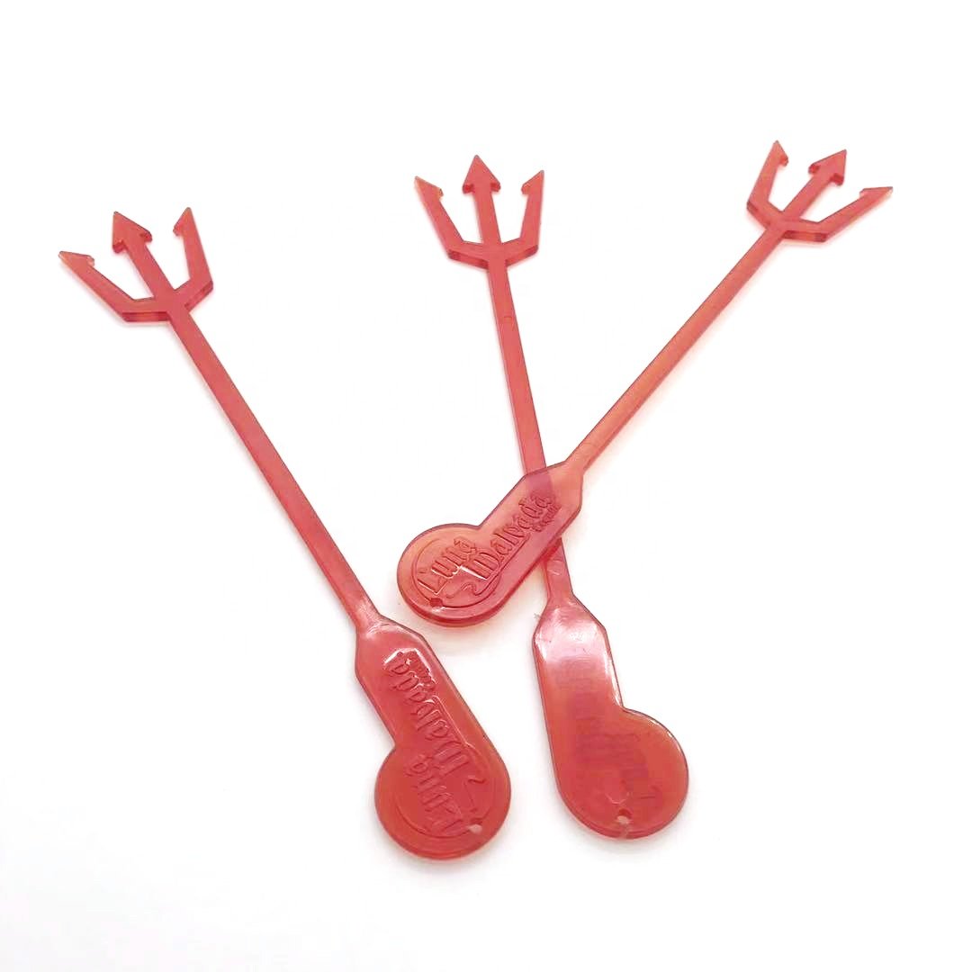 Manufacturers Supply Novelty Plastic Fruit Cake Toppers Pick