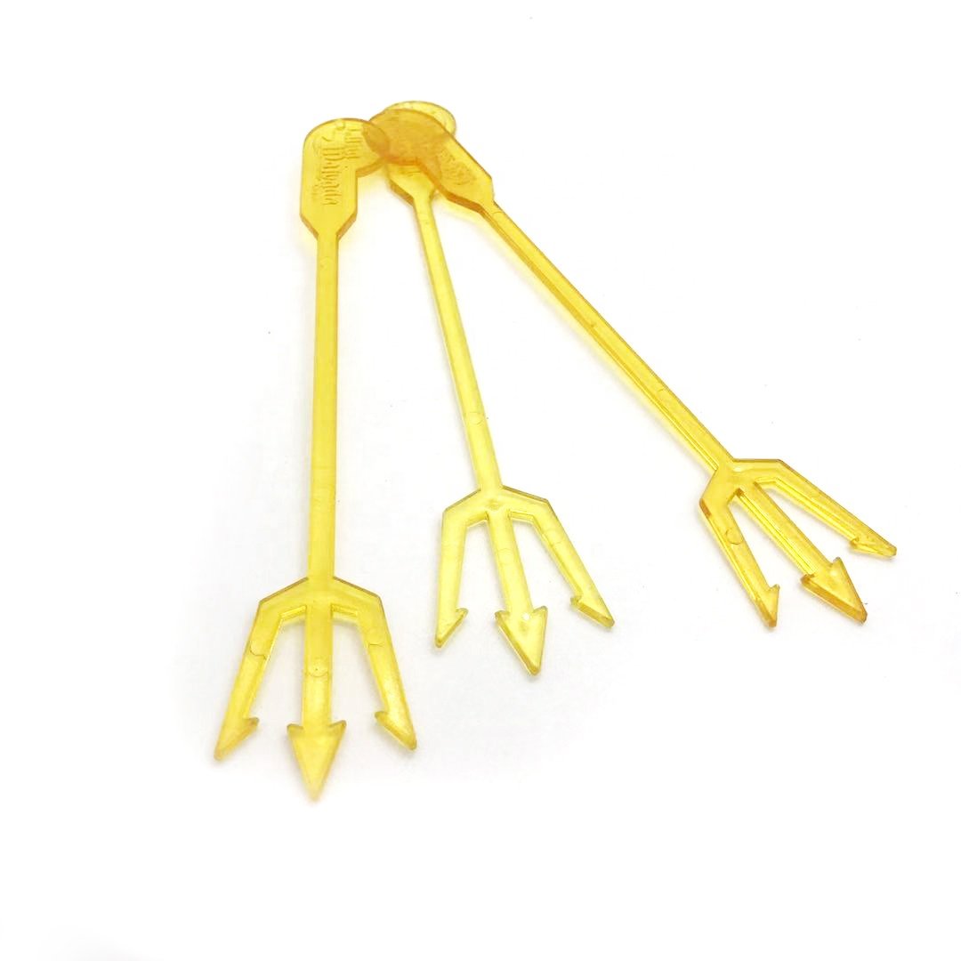 Manufacturers Supply Novelty Plastic Fruit Cake Toppers Pick
